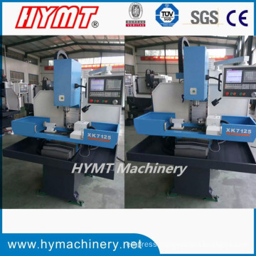 XK7125 CNC vertical metal cutting milling drilling machine